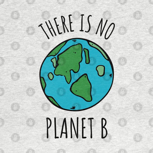 Environmental Activism - There is no planet b Typography with Earth by Inspire Enclave